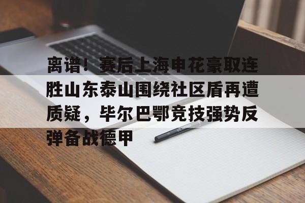 FB体育网页版入口-离谱!赛后上海申花豪取连胜山东泰山围绕社区盾再遭质疑,毕尔巴鄂竞技强势反弹备战德甲